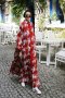 Red Leaf Maxi Dress by WLS